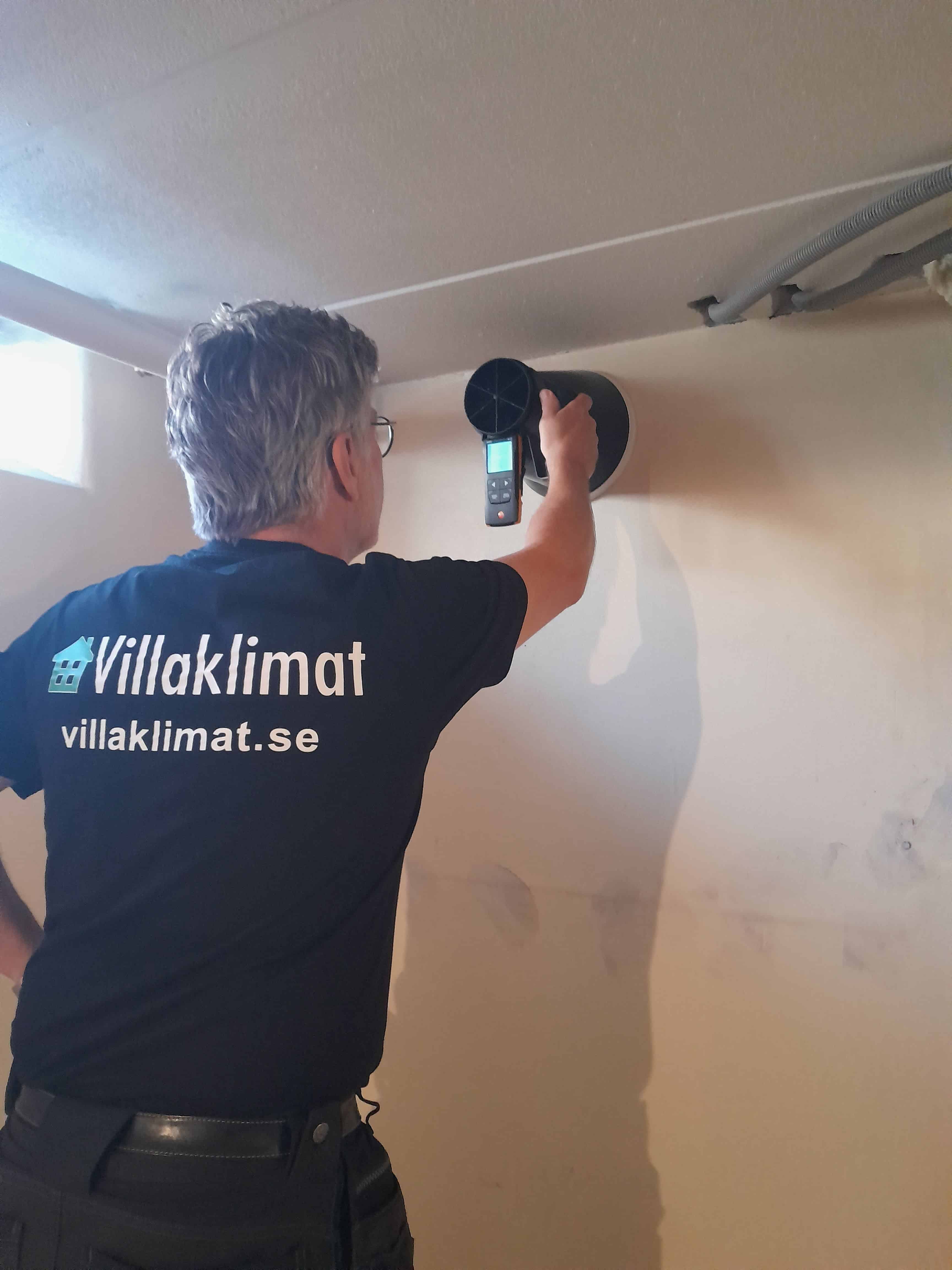 Illustration av ett Radon mätnings verktyg