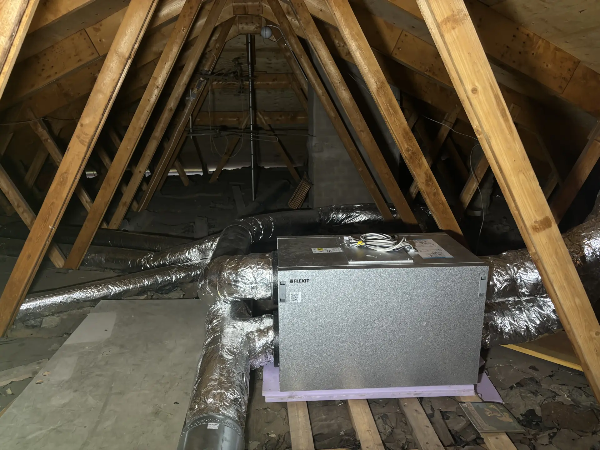 En bild på Mini-FTX funktion i en app, där en vanlig person har installerat Prana Mini-FTX i sitt hem och använder den