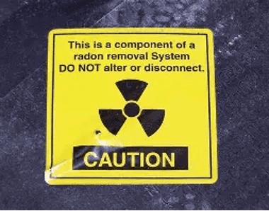 Varning för radon i bostäder