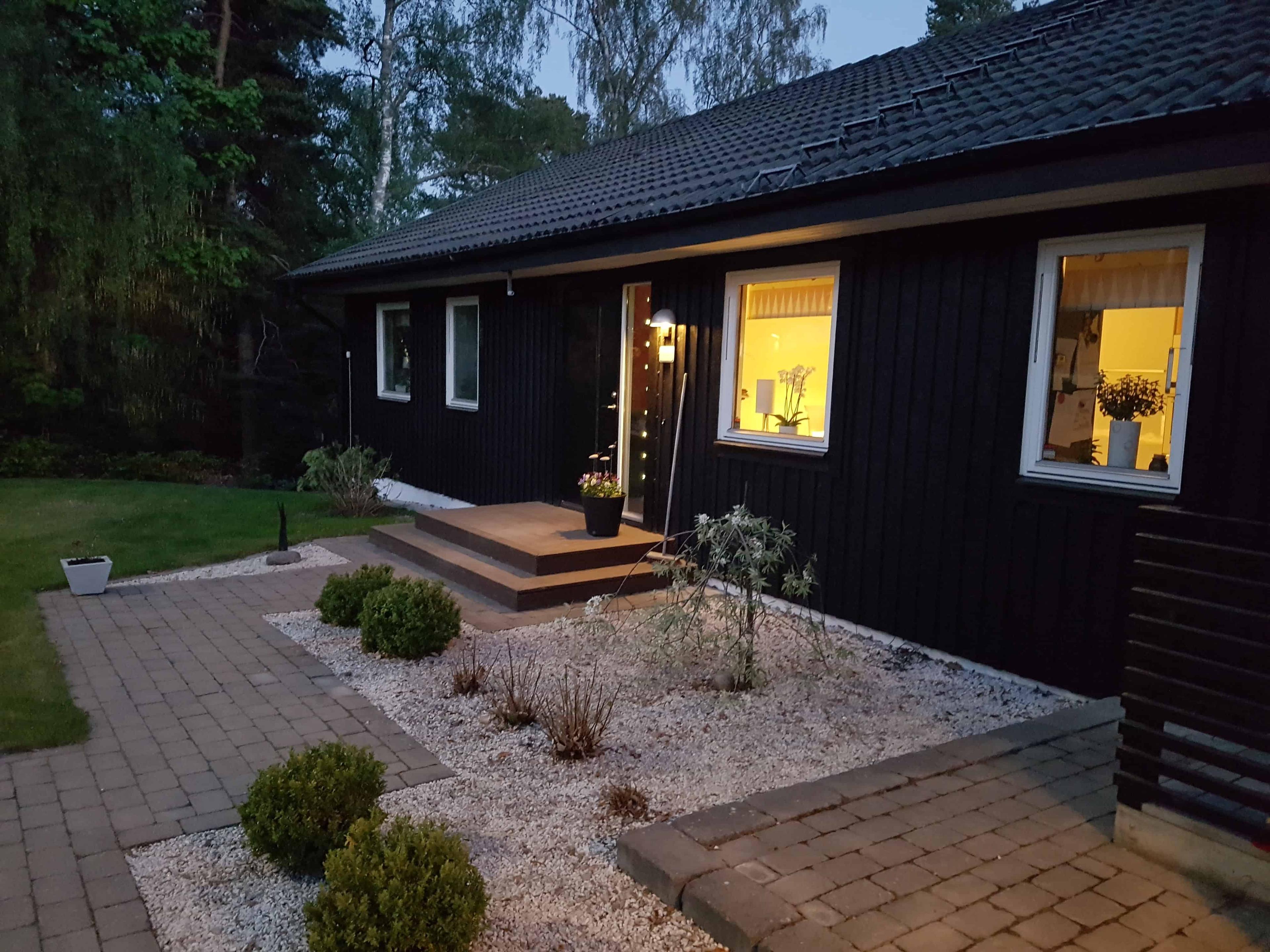 Ett hus med bra ventilation