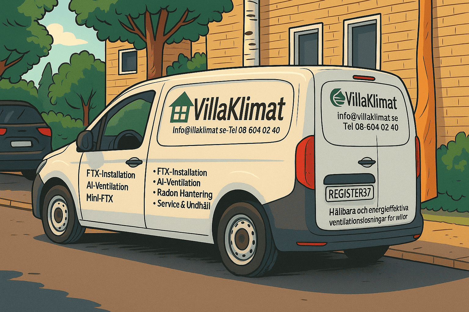 Villaklimat service bil