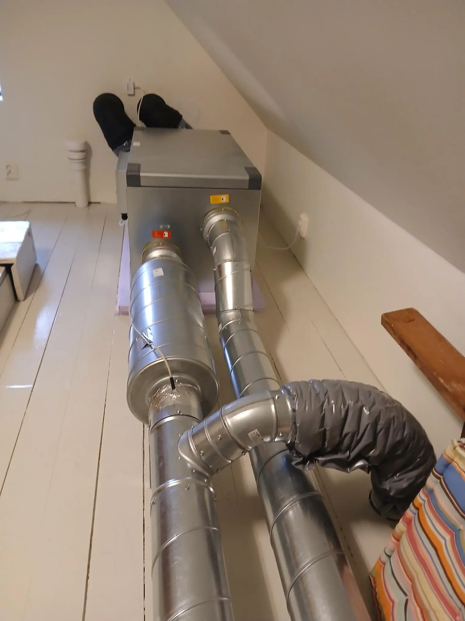 Injustering och kontroll av ett nyligen installerat FTX-system