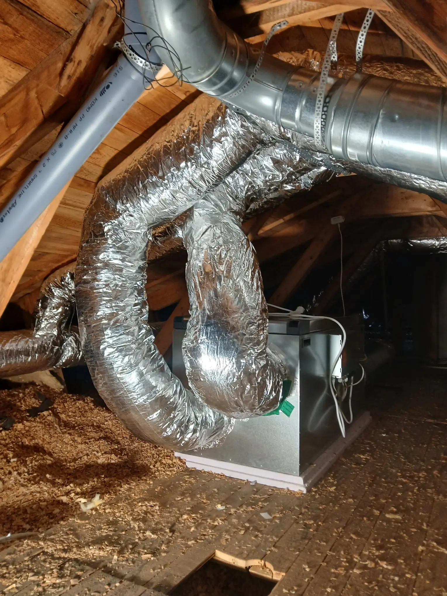 Kvalitetssäkrad ventilation i villa genomfört av Villaklimat